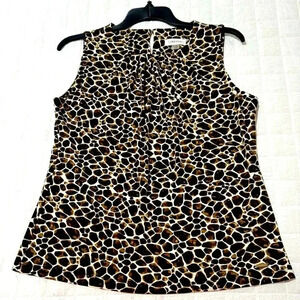 Calvin Klein Animal Print Stretch Sleeveless top - MP